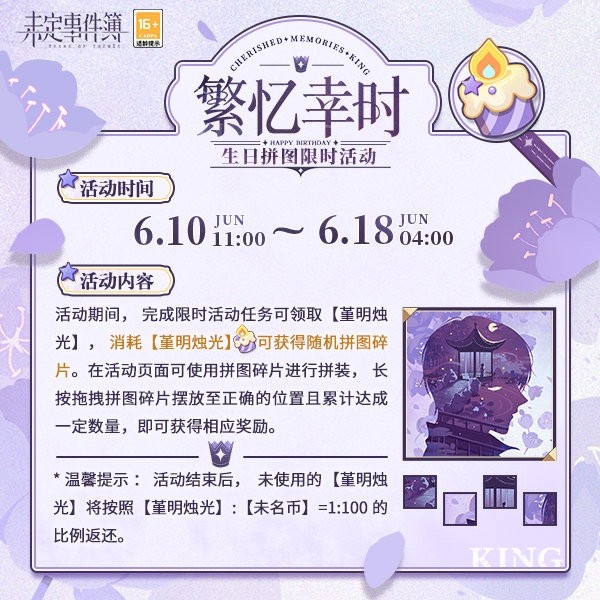 未定事件簿繁忆幸时通关攻略-未定事件簿繁忆幸时活动流程